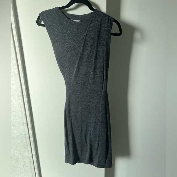 T by Alexander Wang grey mini dress - Picture 1 of 3